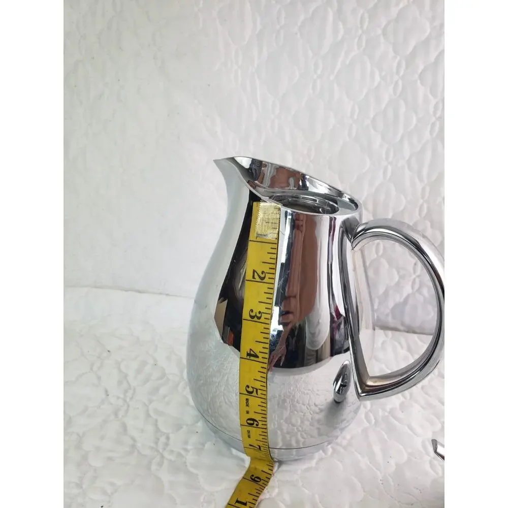 Vintage Copco stainless steel Thermal Serving Carafe Tea Coffee Pot Server